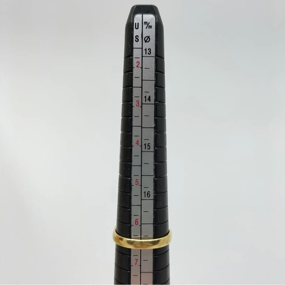 18k Diamond Ring yellow gold - Picture 11 of 14